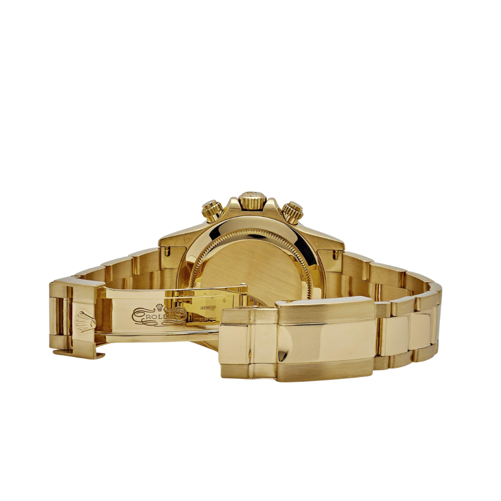 Daytona 116578SACO Yellow Gold Sapphire Bezel Mother Of Pearl Dial