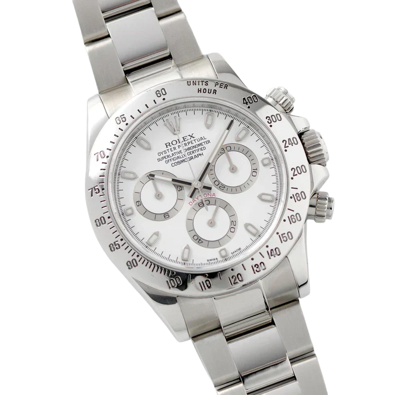 Daytona 40mm 116520 White APH Dial
