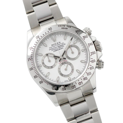 Daytona 40mm 116520 White APH Dial