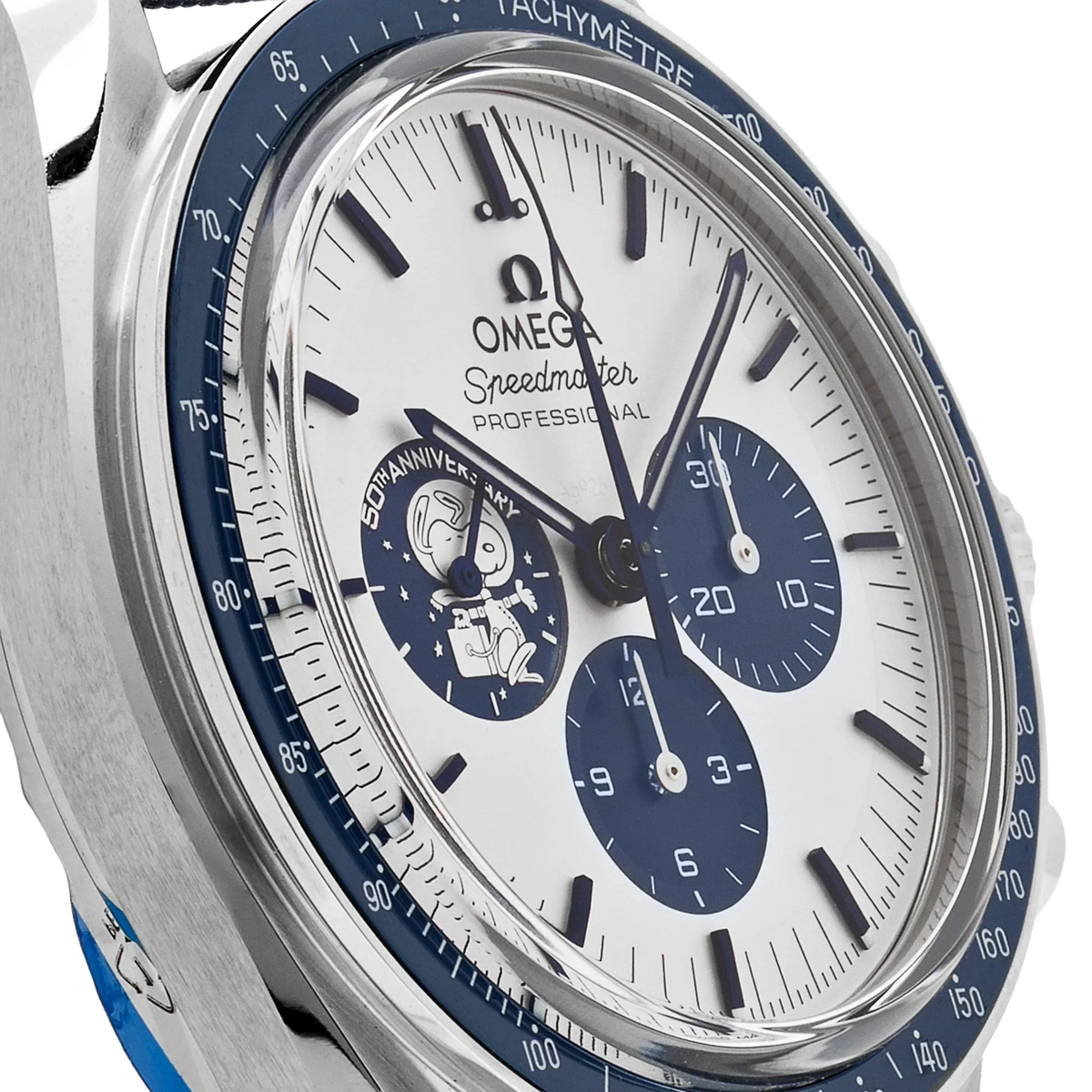 Speedmaster 42mm Silver Snoopy Award 50th Anniversary