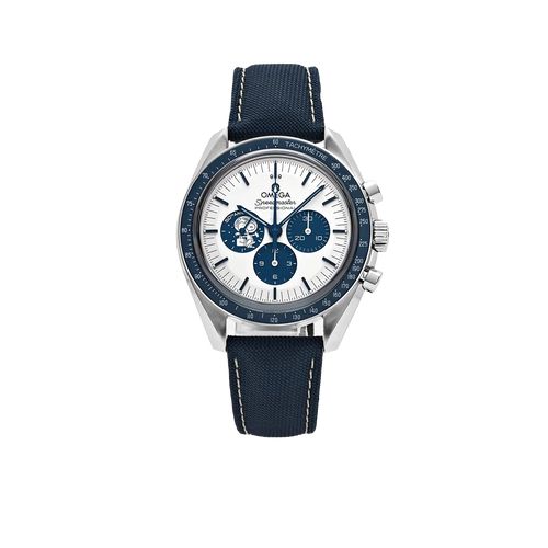 Speedmaster 42mm Silver Snoopy Award 50th Anniversary